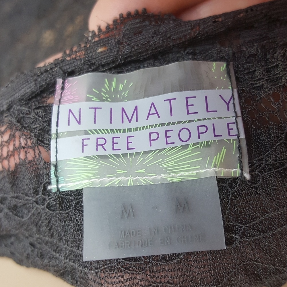 Intimately Free People Gray Lace Tank Top - Picture 7 of 8